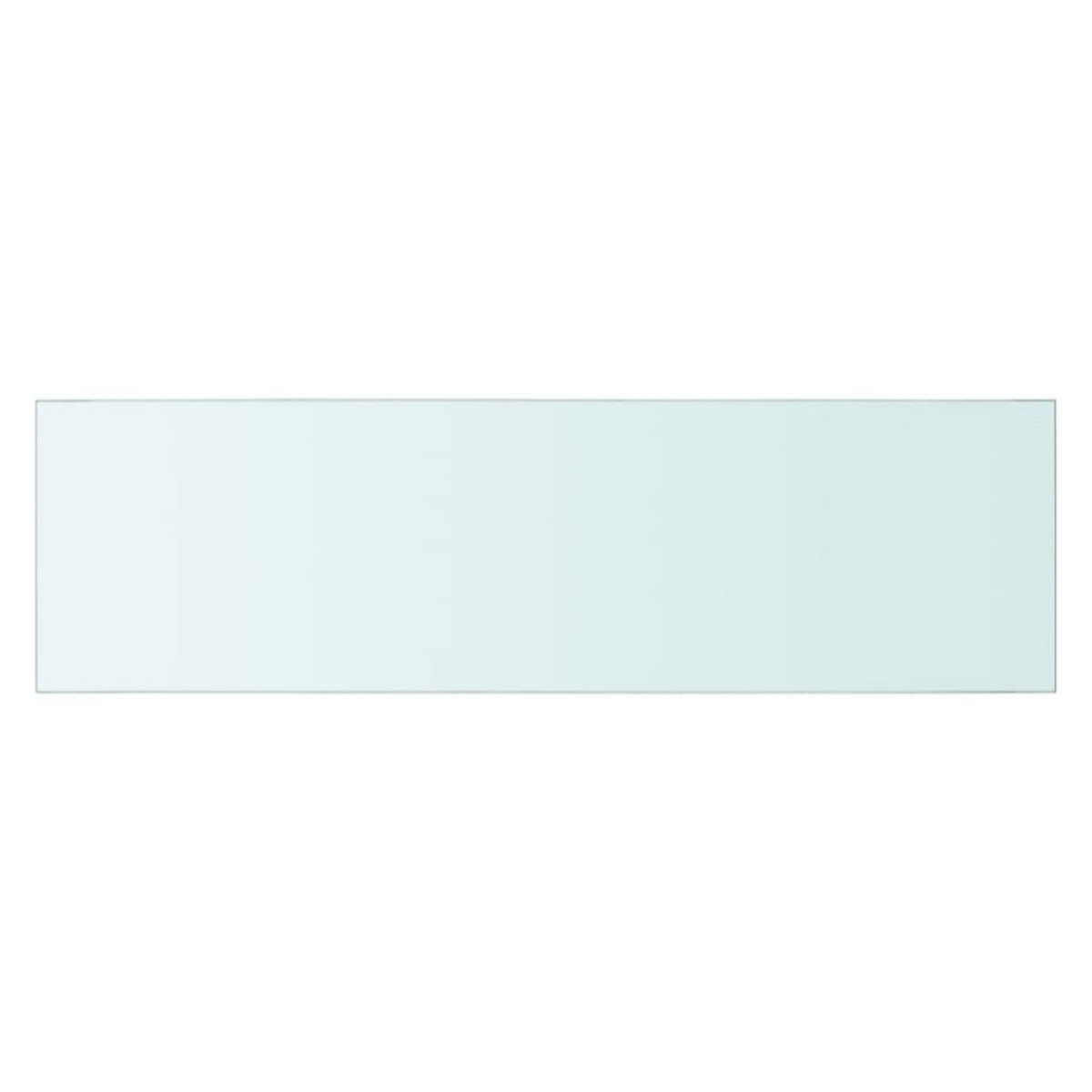 VIDAXL Panneau pour etagere Verre transparent 70 x 20 cm