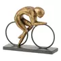 Paris Prix Statuette Déco sur Socle  Cycliste  28cm Or