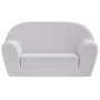 Voir la diapositive 4 : VIDAXL Chaise longue pliable pour enfants gris clair