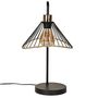 Voir la diapositive 2 : Paris Prix Lampe à Poser en Métal  Lounge  47cm Noir