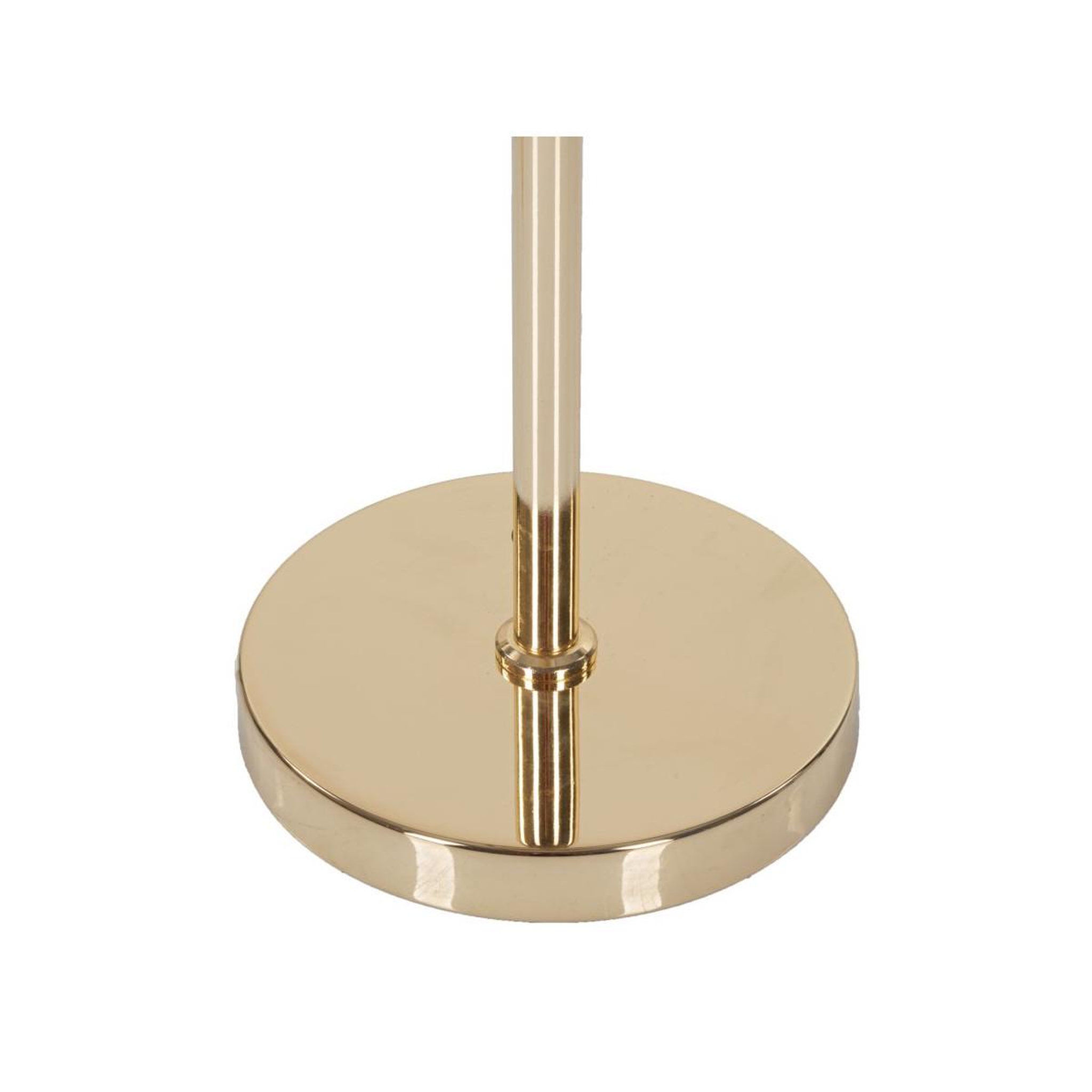 Voir la diapositive 3 : Paris Prix Lampadaire Imitation Plume  Palm  160cm Or & Camel