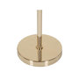 Voir la diapositive 3 : Paris Prix Lampadaire Imitation Plume  Palm  160cm Or & Camel