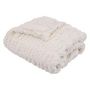 Voir la diapositive 1 : ATMOSPHERA Plaid Imitation Fourrure  Polaire  125x150cm Beige