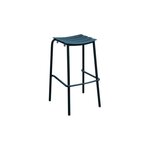 Proloisirs Tabouret de jardin haut empilable Perfect - bleu 50 x 79 x 46 cm