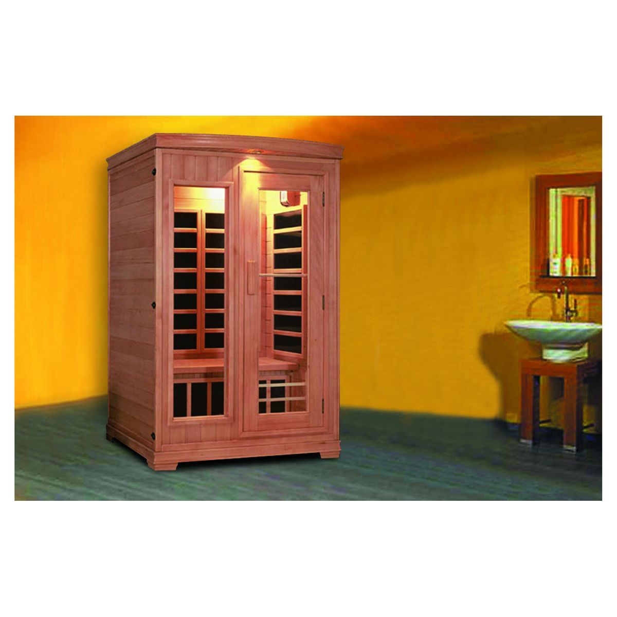 Sauna infrarouge 2 personnes