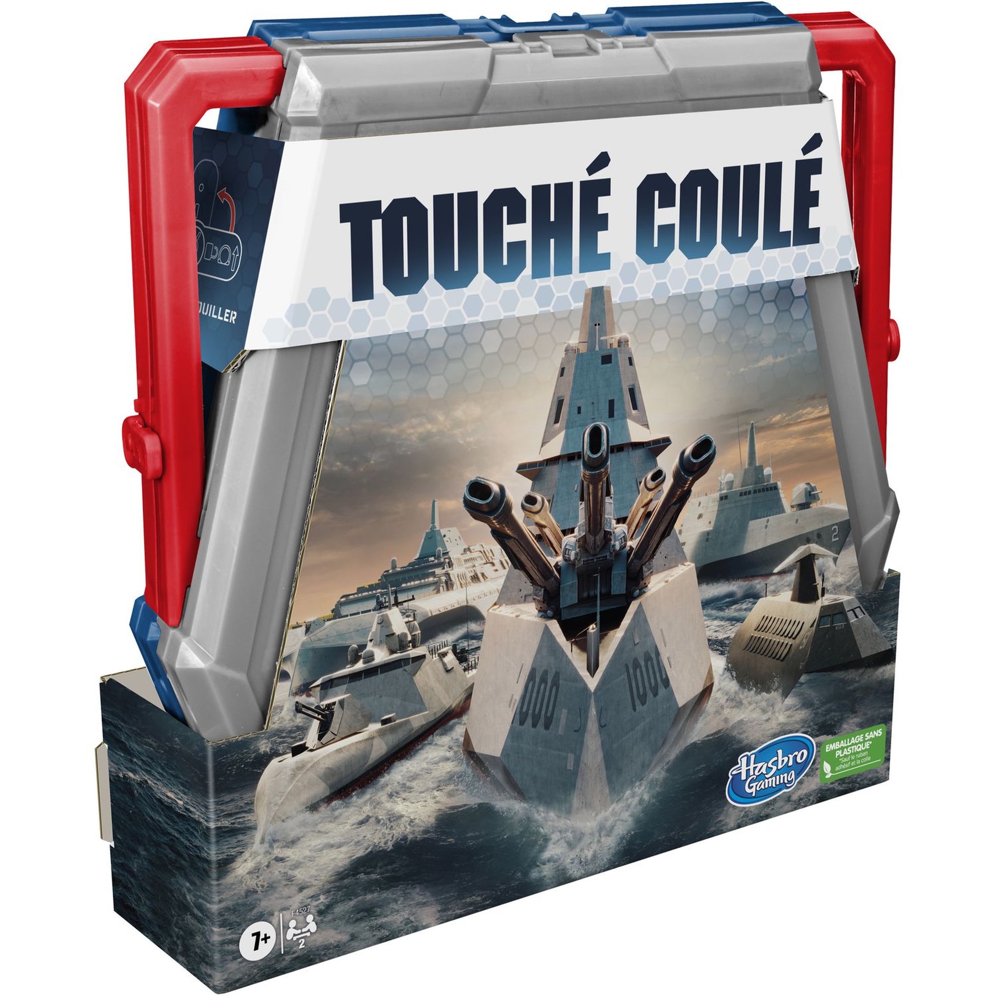 Voir la diapositive 4 : HASBRO Jeu Touché Coulé
