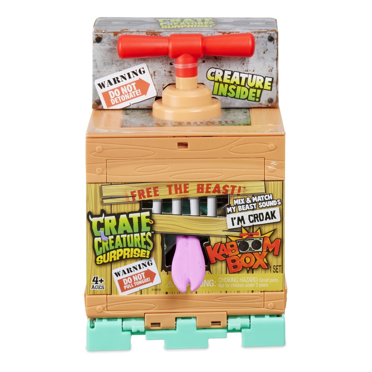 GIOCHI PREZIOSI Crate Creatures Surprise - Cage avec monstre interactif - Kaboom Box