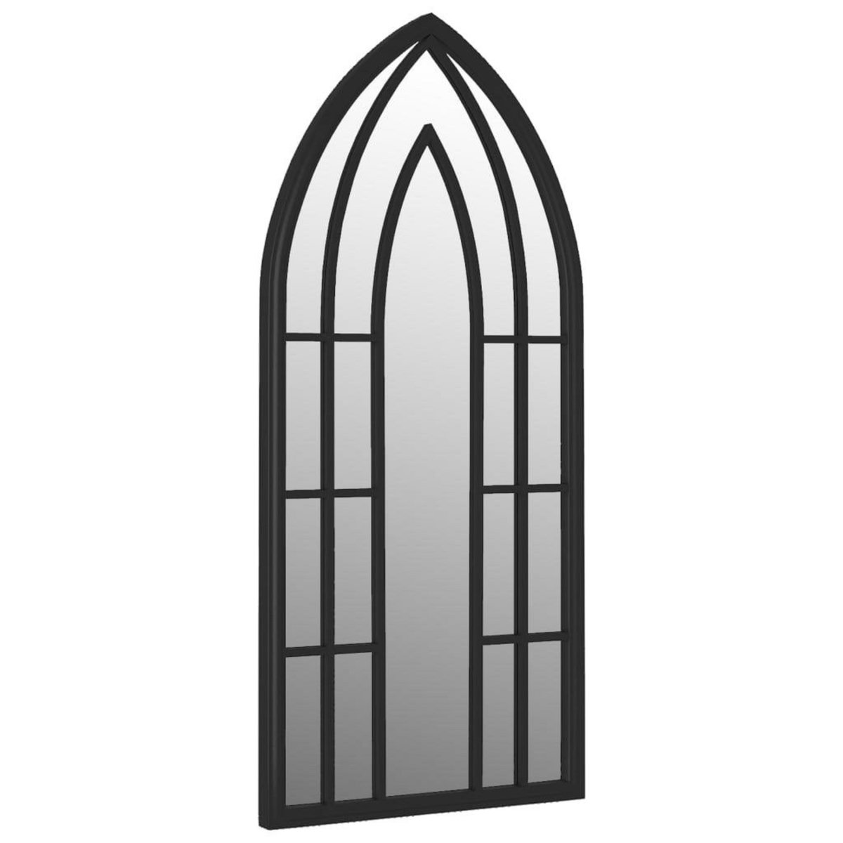 VIDAXL Miroir Noir 100x45 cm Fer pour utilisation a l'interieur