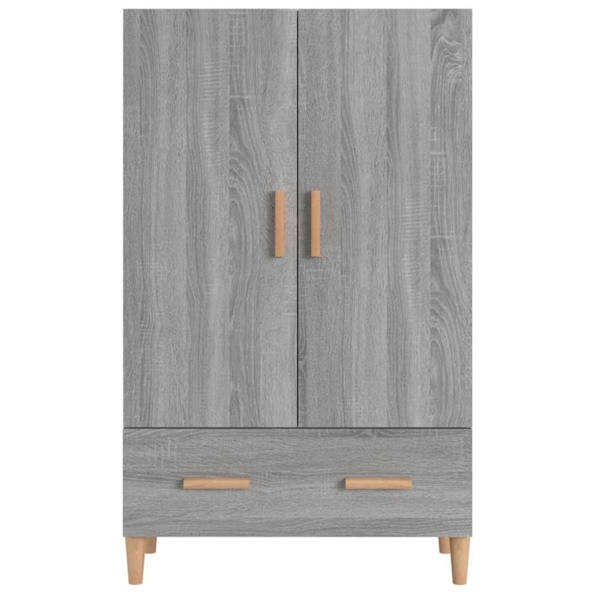 VIDAXL Buffet Sonoma gris 70x31x115 cm Bois d'ingenierie