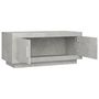 Voir la diapositive 5 : VIDAXL Table basse gris beton 102x50x45 cm bois d'ingenierie