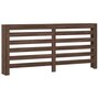 Voir la diapositive 2 : VIDAXL Cache-radiateur chene marron 175x20x82 cm bois d'ingenierie