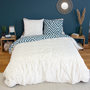 Voir la diapositive 3 : Home collection Parure De Couette 100% Coton 52 Fils, Phosy