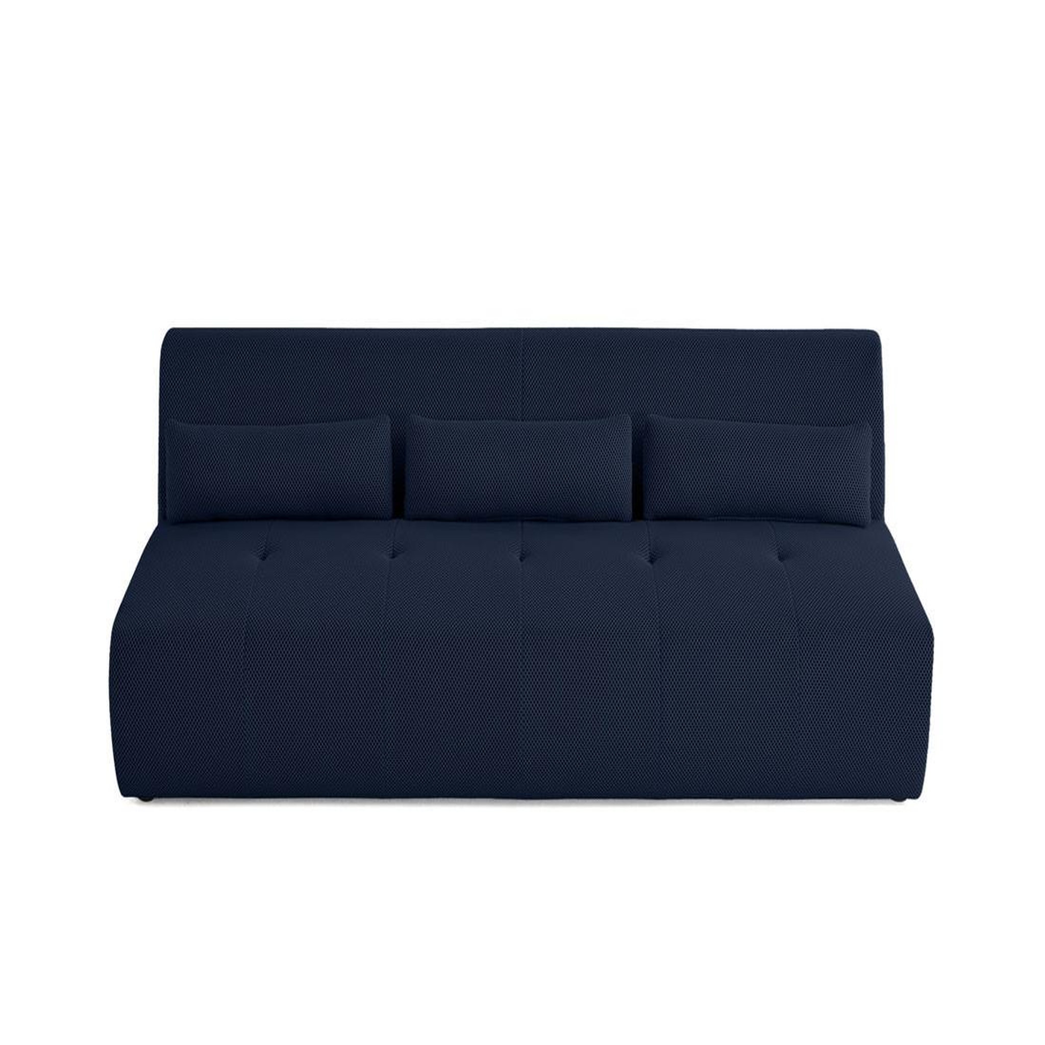 Voir la diapositive 6 : LISA DESIGN Onyx - canapé droit 3 places - en tissu mailles 3d