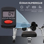 Voir la diapositive 6 : HOMCOM Rameur d'appartement pliable - collaboration Aosom.fr x FFHandball - résistance 3 niv. écran LCD multifonction - acier ABS noir gris