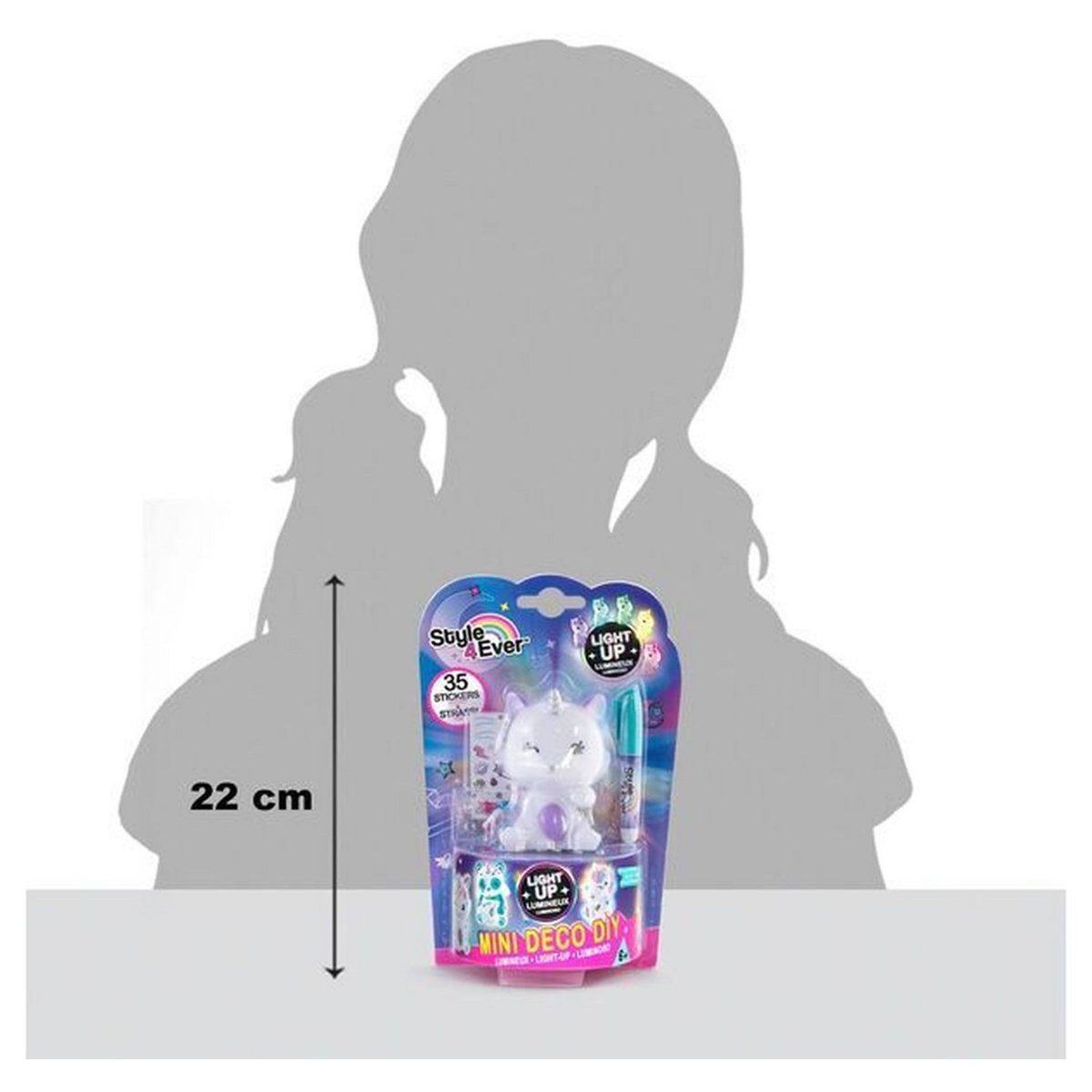 CANAL TOYS Mini déco Diy lumineuse Ass