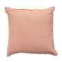 Voir la diapositive 2 : Paris Prix Coussin Déco Carré  Faded  45x45cm Rose Pêche
