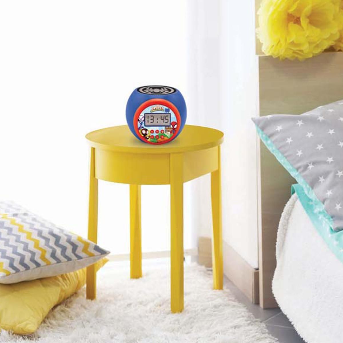 Lexibook Réveil Projecteur Spidey and his amazing friends