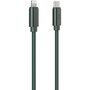 ADEQWAT Câble Lightning vers USB-C 2m Dark Green certifié Apple