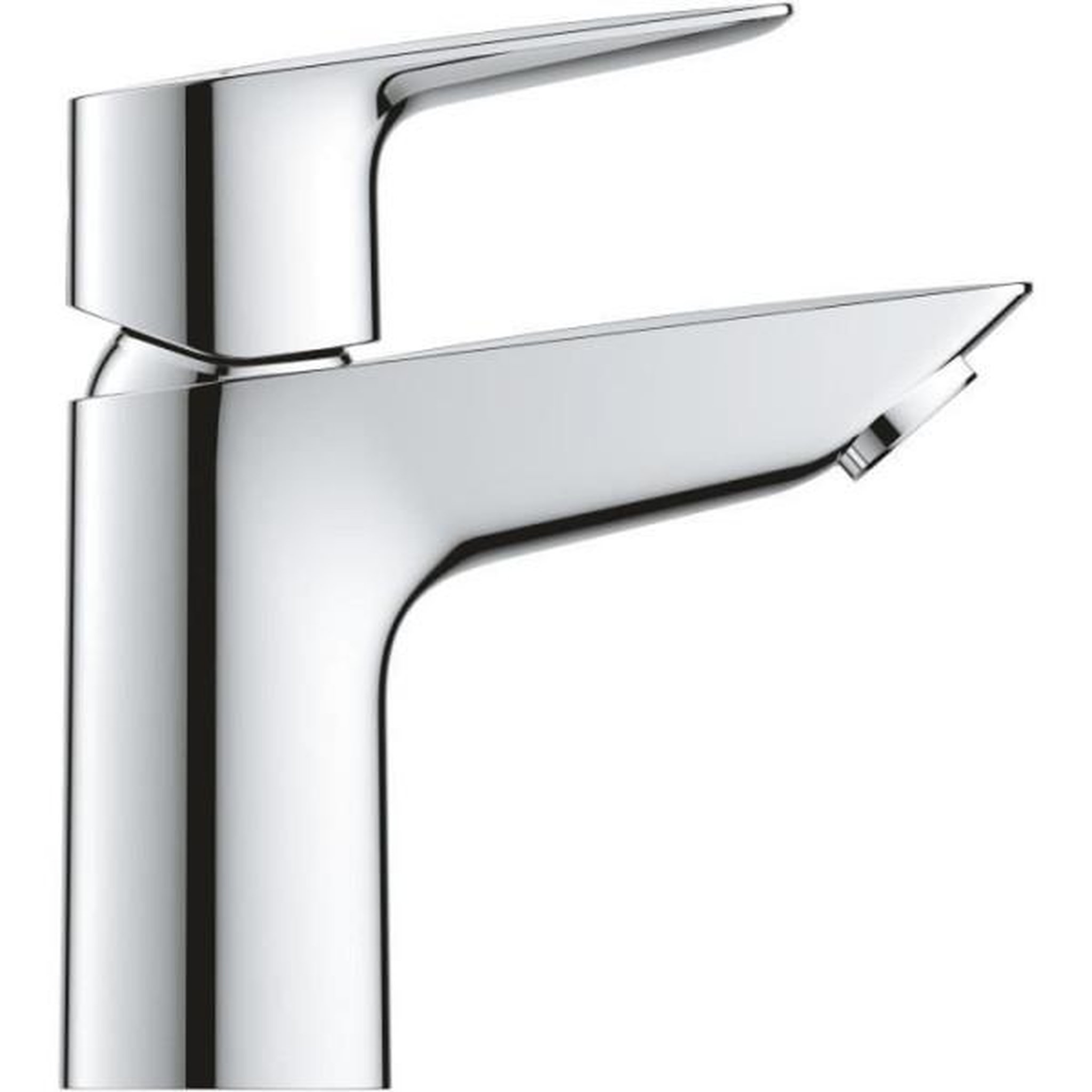 Voir la diapositive 2 : Grohe Mitigeur lavabo salle de bains - grohe - monotrou - chromé - economie d'eau