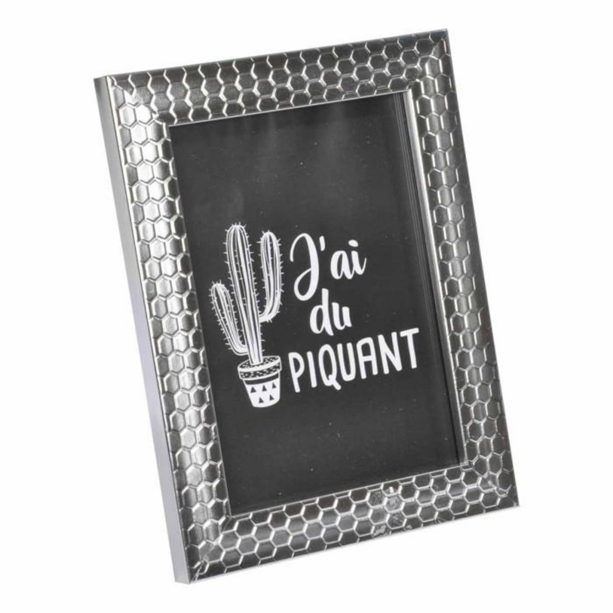 Paris Prix Cadre Photo Déco  Nid d'Abeilles  24x30cm Argent