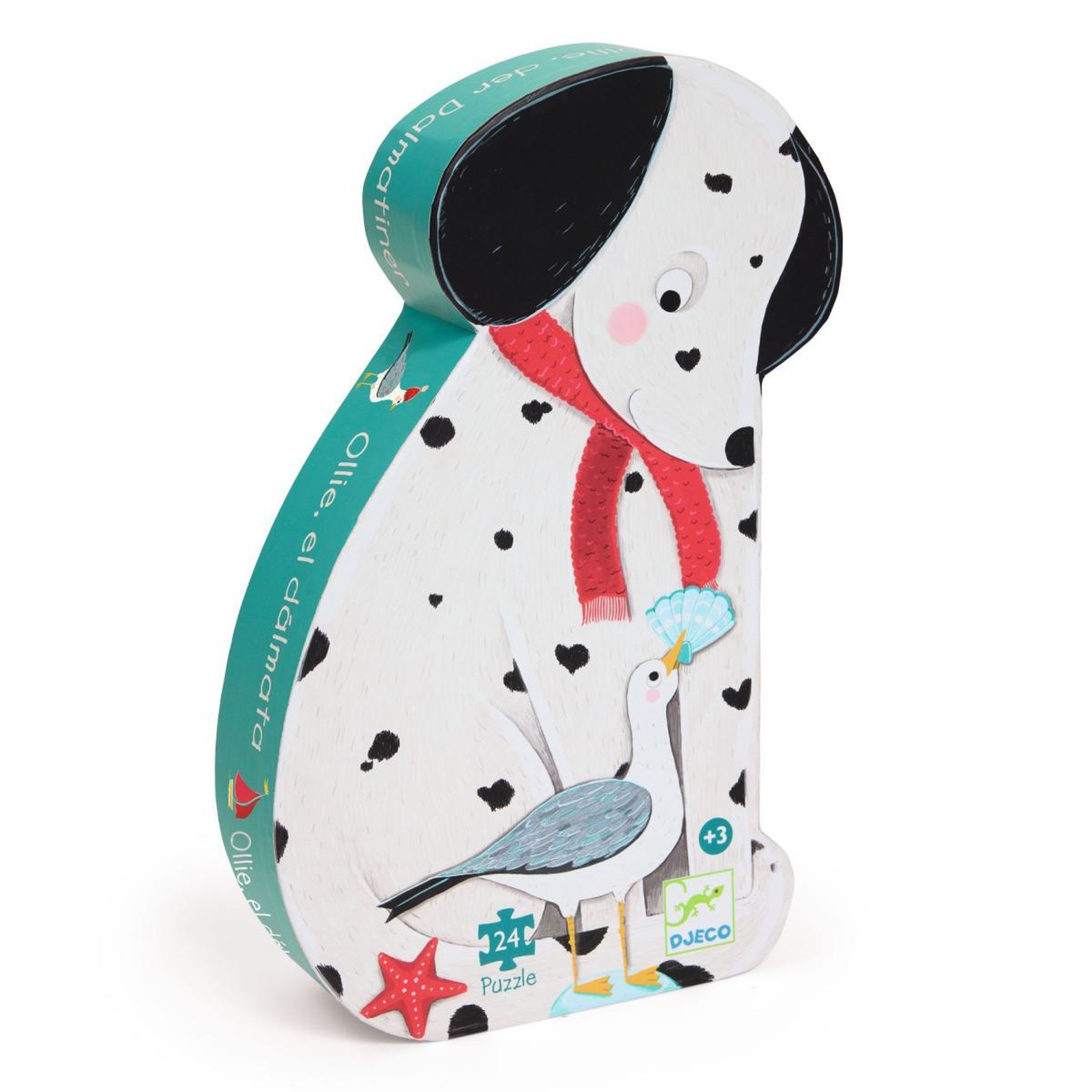 Djeco Puzzle 24 - Ollie, le dalmatien