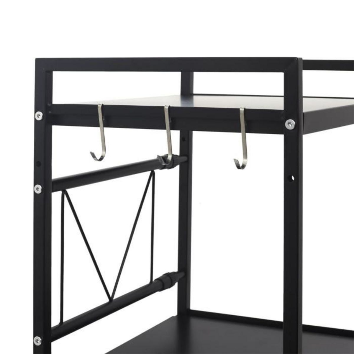 Paris Prix Organisateur Micro-Ondes  Modulable II  40-60cm Noir