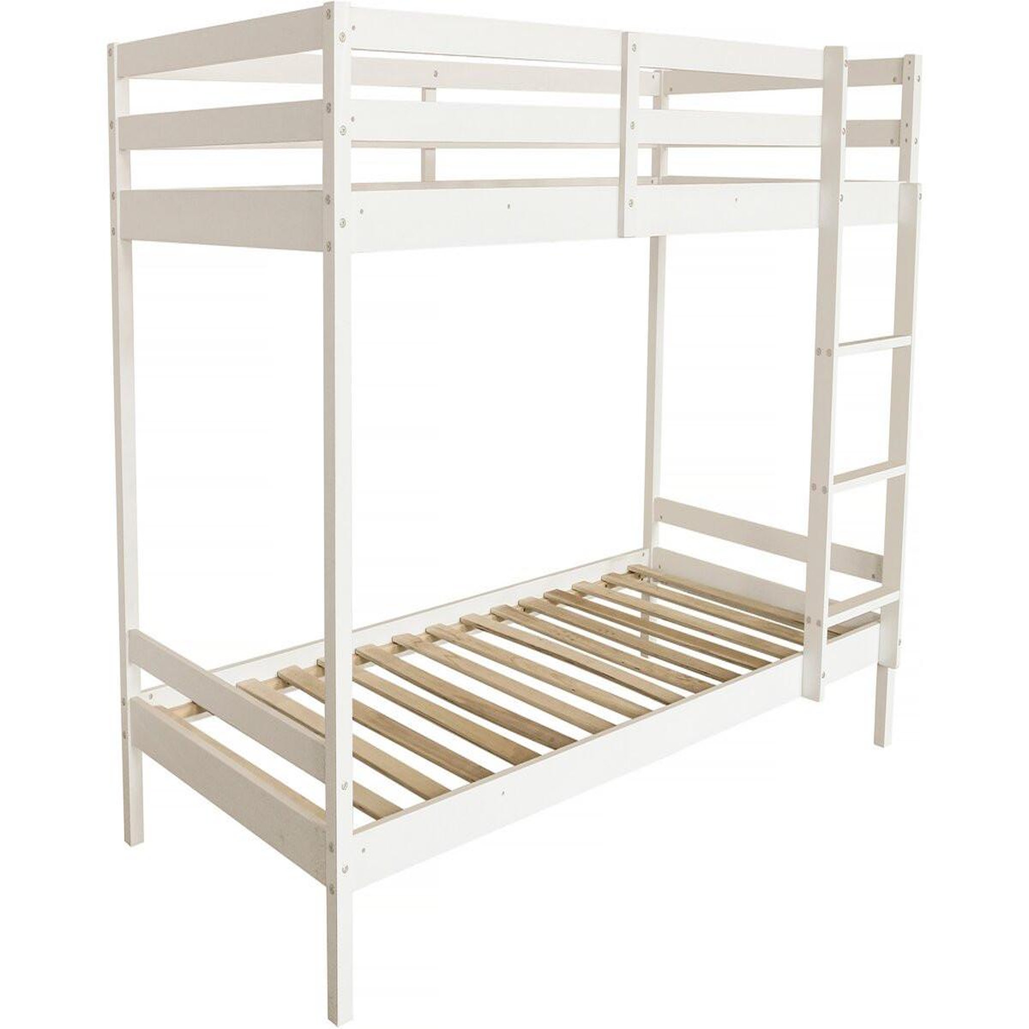 Habitat et Jardin Lit superposé bois enfant  lionel  90 x 190 cm - blanc