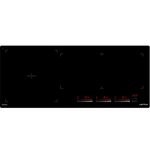 Airlux Table de cuisson induction 90cm 3 feux 7400w noir - atif930bk