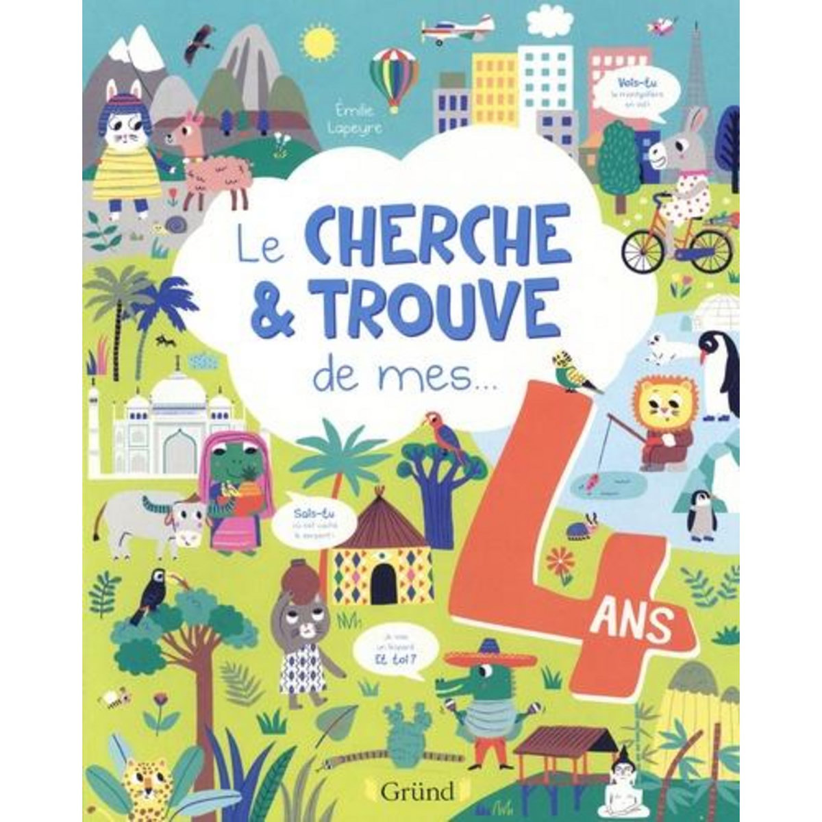 LE CHERCHE & TROUVE DE MES... 4 ANS, Lapeyre Emilie