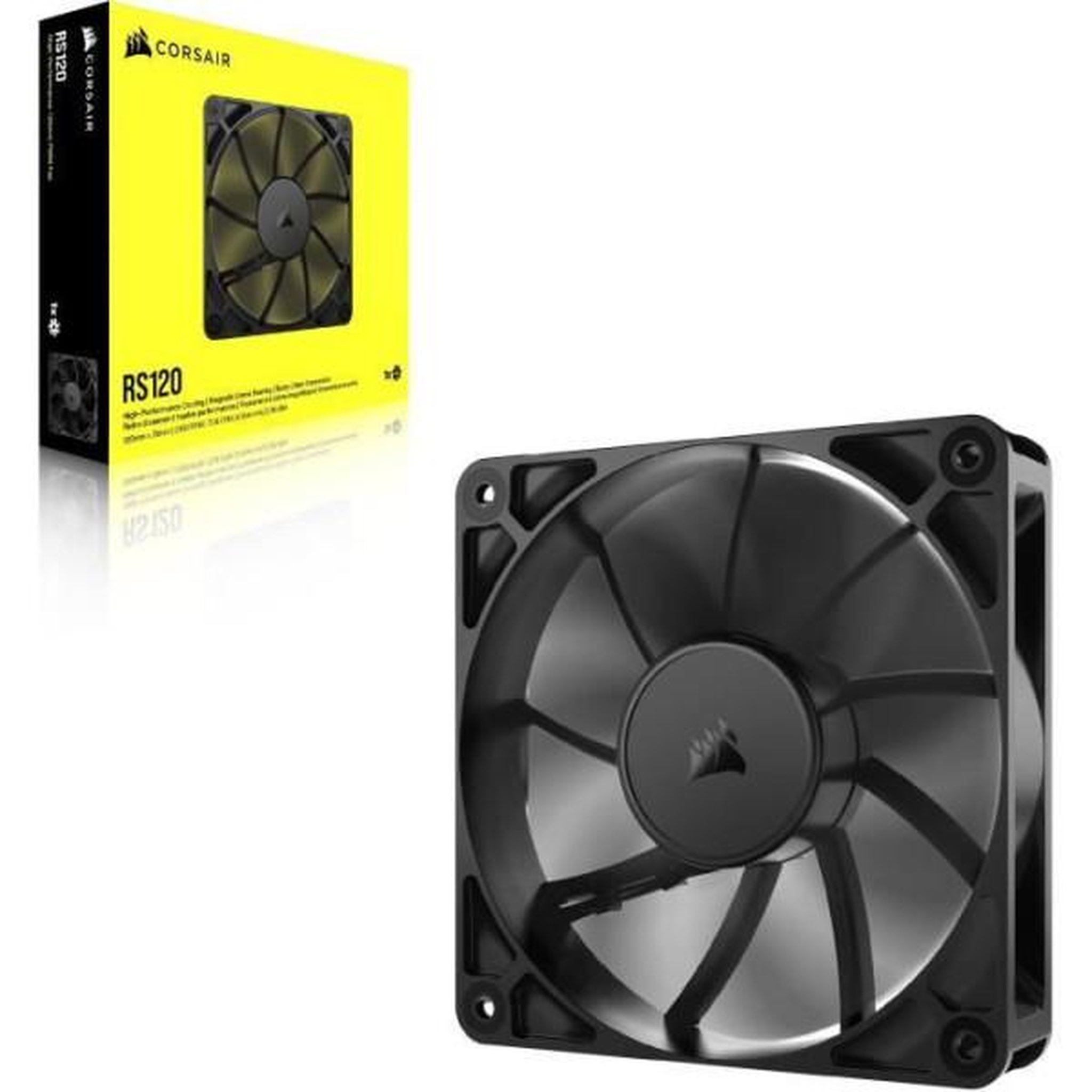 Voir la diapositive 5 : Corsair Ventilateur PWM 120mm - CORSAIR - RS120
