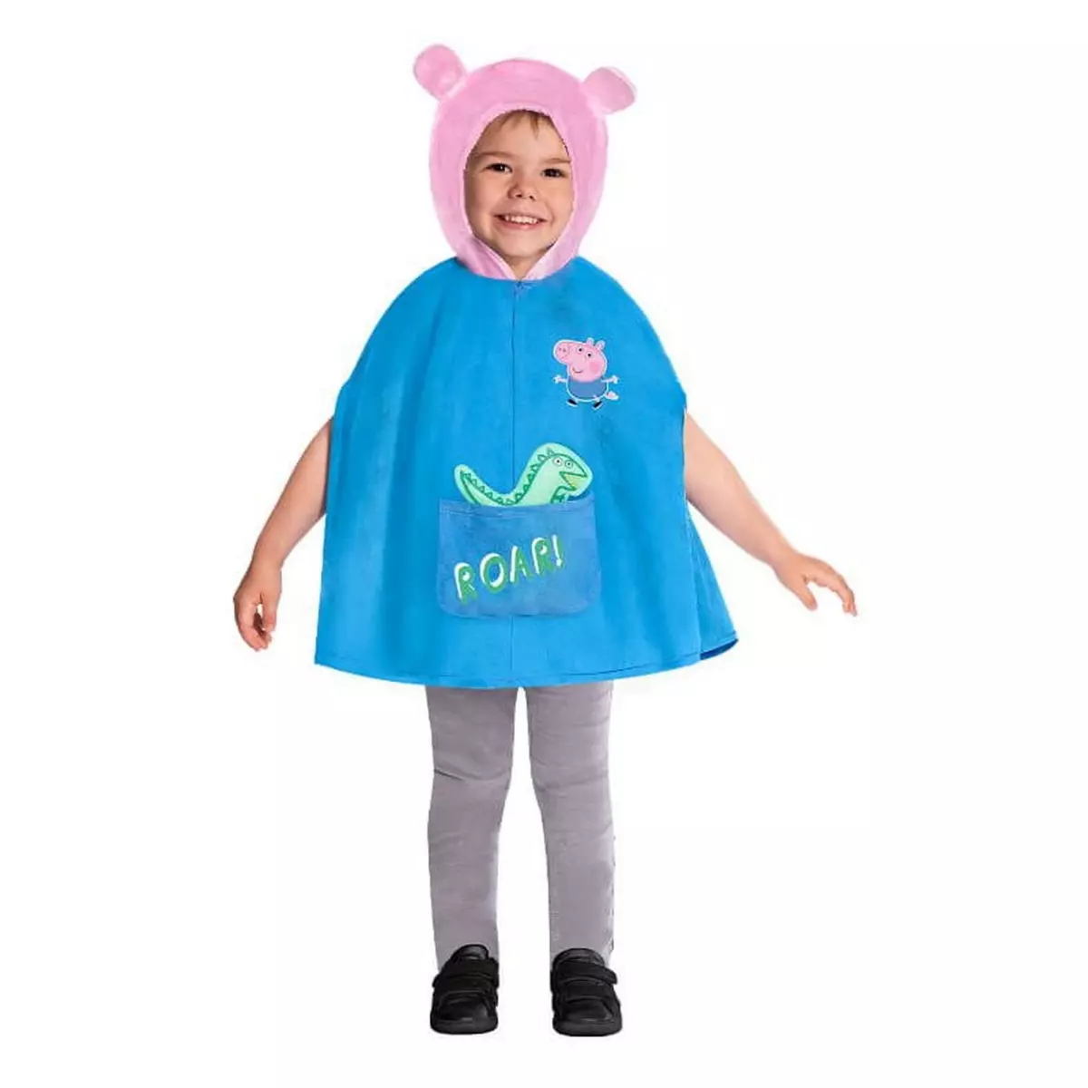 AMSCAN Une cape George Peppa Pig 2/3 ans 