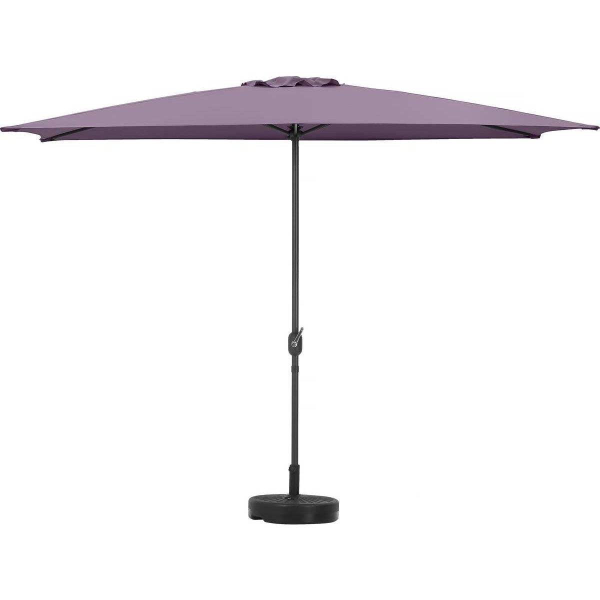 Habitat et Jardin Parasol jardin  Sol 2  - Rectangle - 2 x 3 m - Violet