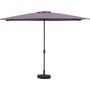 Voir la diapositive 3 : Habitat et Jardin Parasol jardin  Sol 2  - Rectangle - 2 x 3 m - Violet