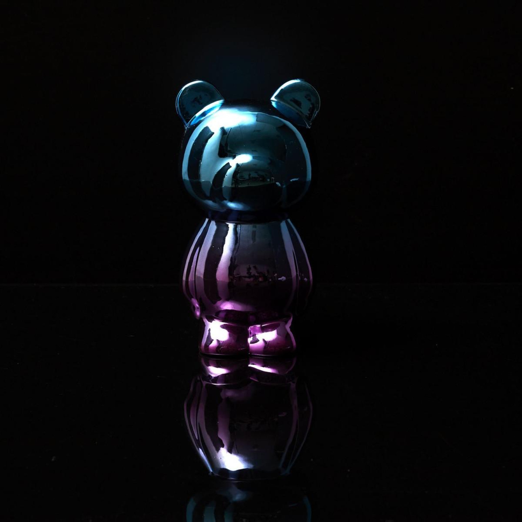 Voir la diapositive 6 : The Home Deco Factory Statuette déco crazy  electroplate  21cm multicolore
