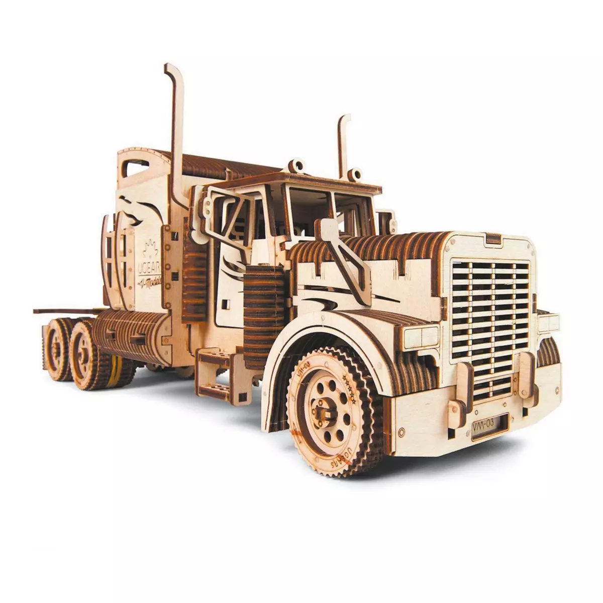 Graine créative Maquette En Bois 3D - Camion Poids-Lourd 38 Cm
