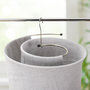Voir la diapositive 3 : Paris Prix Cintre Spirale  Drap & Couverture  220cm Argent