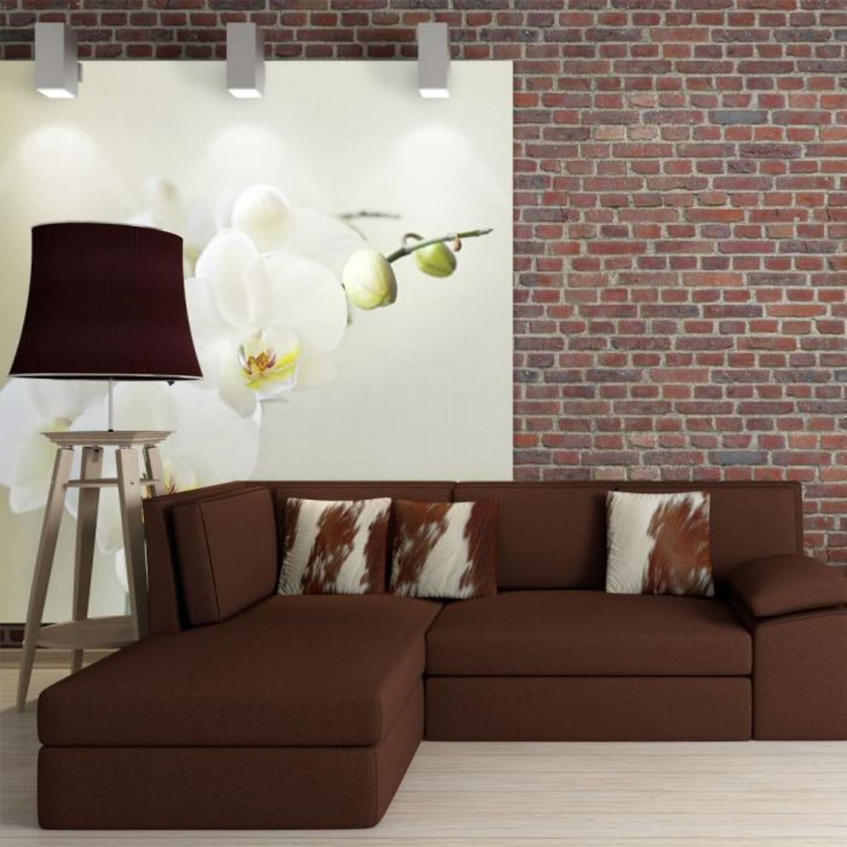 Paris Prix Papier Peint  Orchidée Blanche