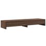 Voir la diapositive 2 : VIDAXL Support de moniteur avec tiroirs chêne marron bois d ingénierie