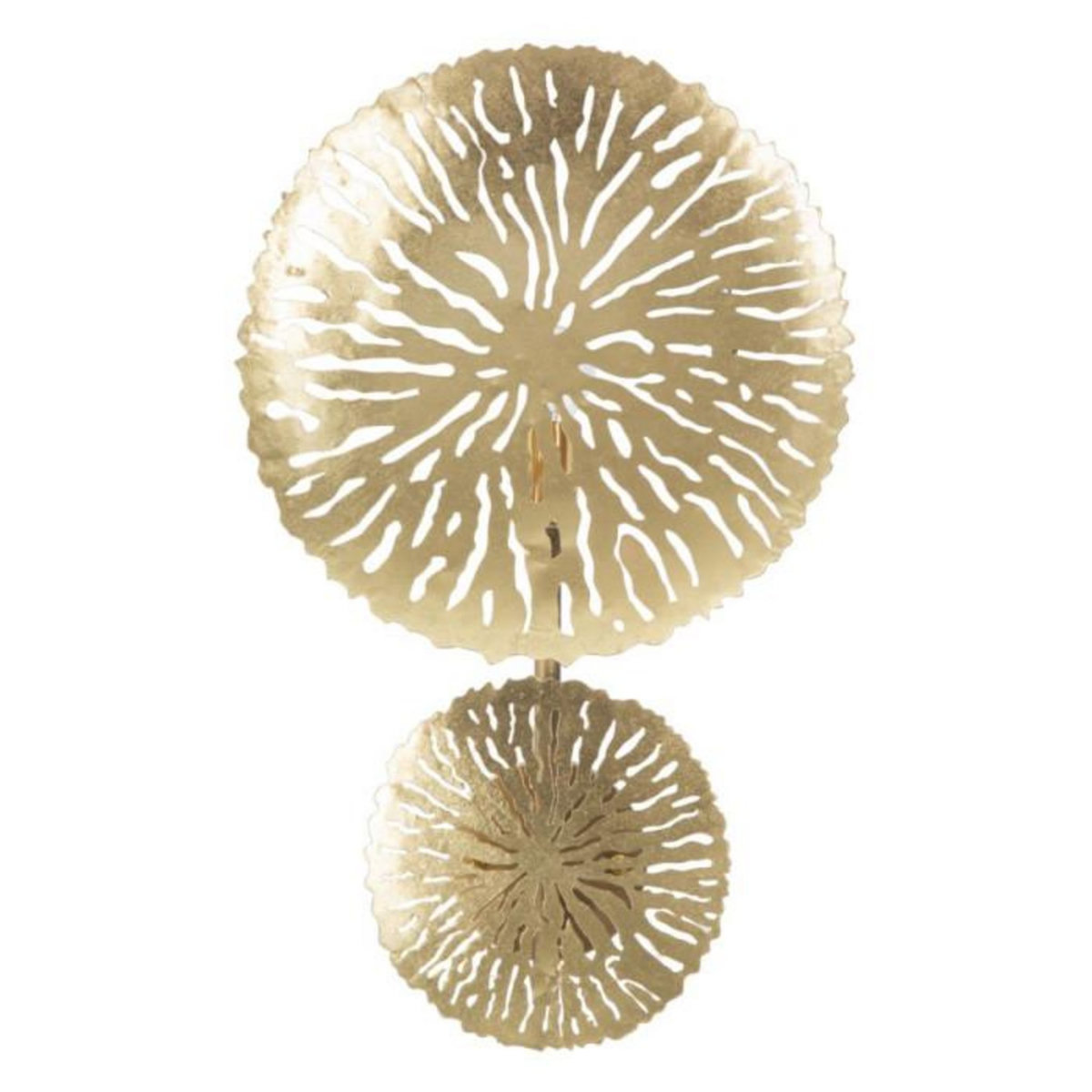 Paris Prix Applique Murale Design en Métal  Dishi  46cm Or