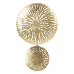 Paris Prix Applique Murale Design en Métal  Dishi  46cm Or