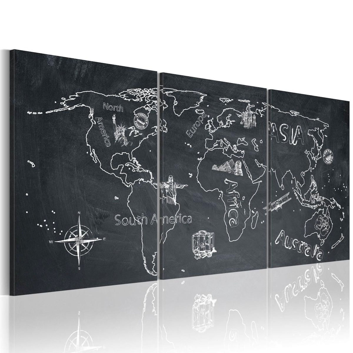 Paris Prix Tableau Imprimé  Globe Trotter