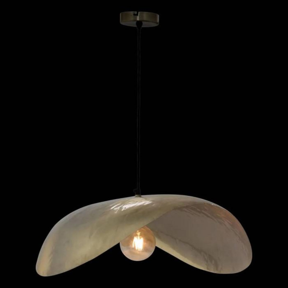 ATMOSPHERA Lampe Suspension en Métal  Arlo  77cm Or