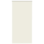 VIDAXL Store enrouleur occultant blanc casse 90x210cm largeur du tissu