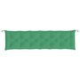 Voir la diapositive 4 : VIDAXL Coussin de banc de jardin vert 200x50x7 cm tissu oxford