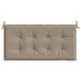 Voir la diapositive 4 : VIDAXL Coussin de banc de jardin taupe 120x50x3 cm tissu oxford