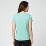 Voir la diapositive 2 : IN EXTENSO T-shirt manches courtes vert imprimé tropical femme