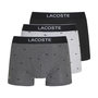 Voir la diapositive 1 : Lacoste X3 Boxers Gris/Noir Homme Lacoste LOGO 5H3411