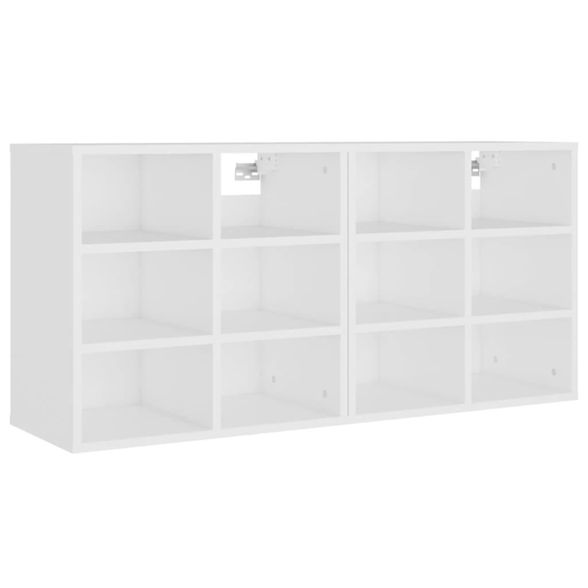 Voir la diapositive 4 : VIDAXL Armoires a chaussures 2 pcs blanc 52,5x30x50 cm