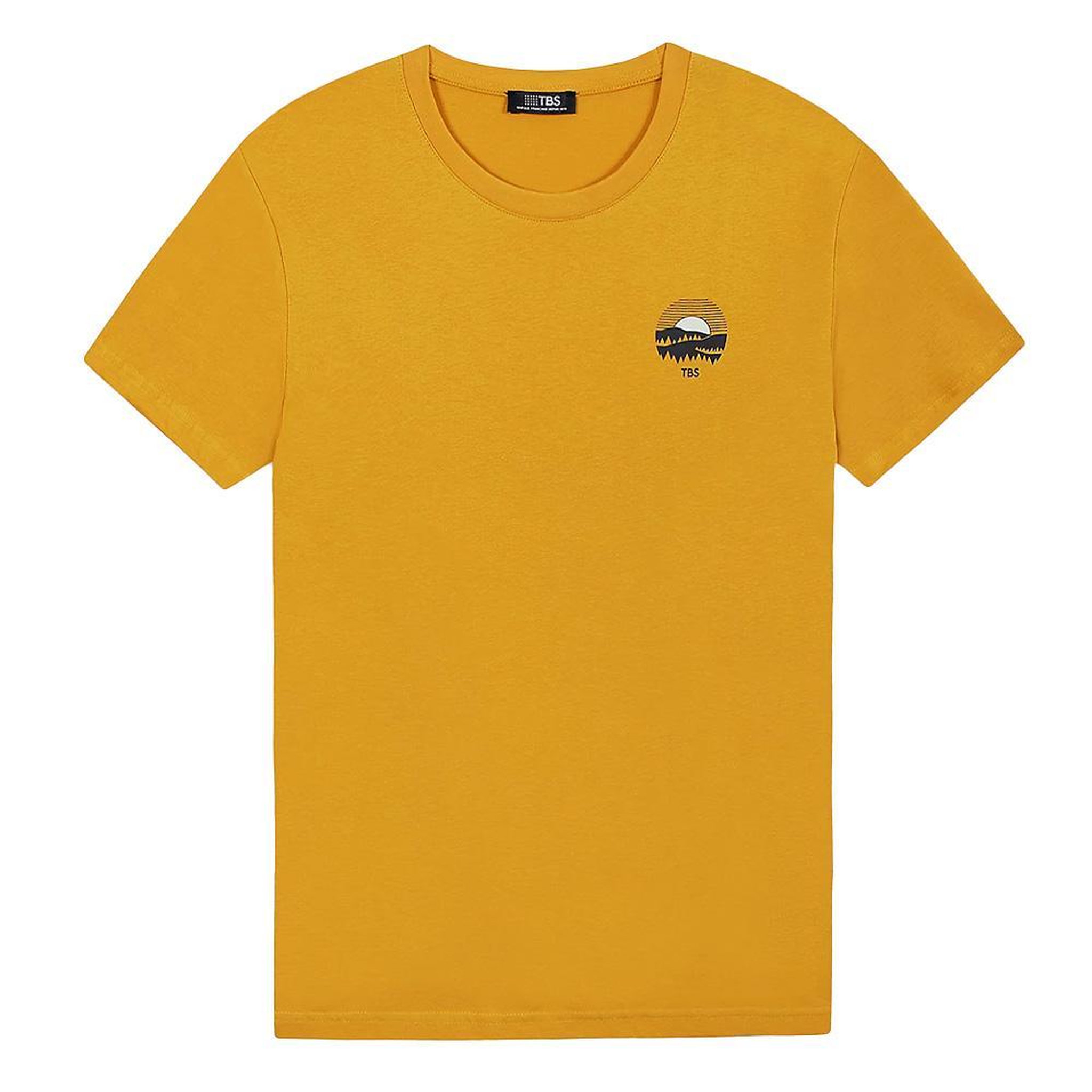 Voir la diapositive 1 : TBS T-Shirt Jaune Homme TBS LOGGY