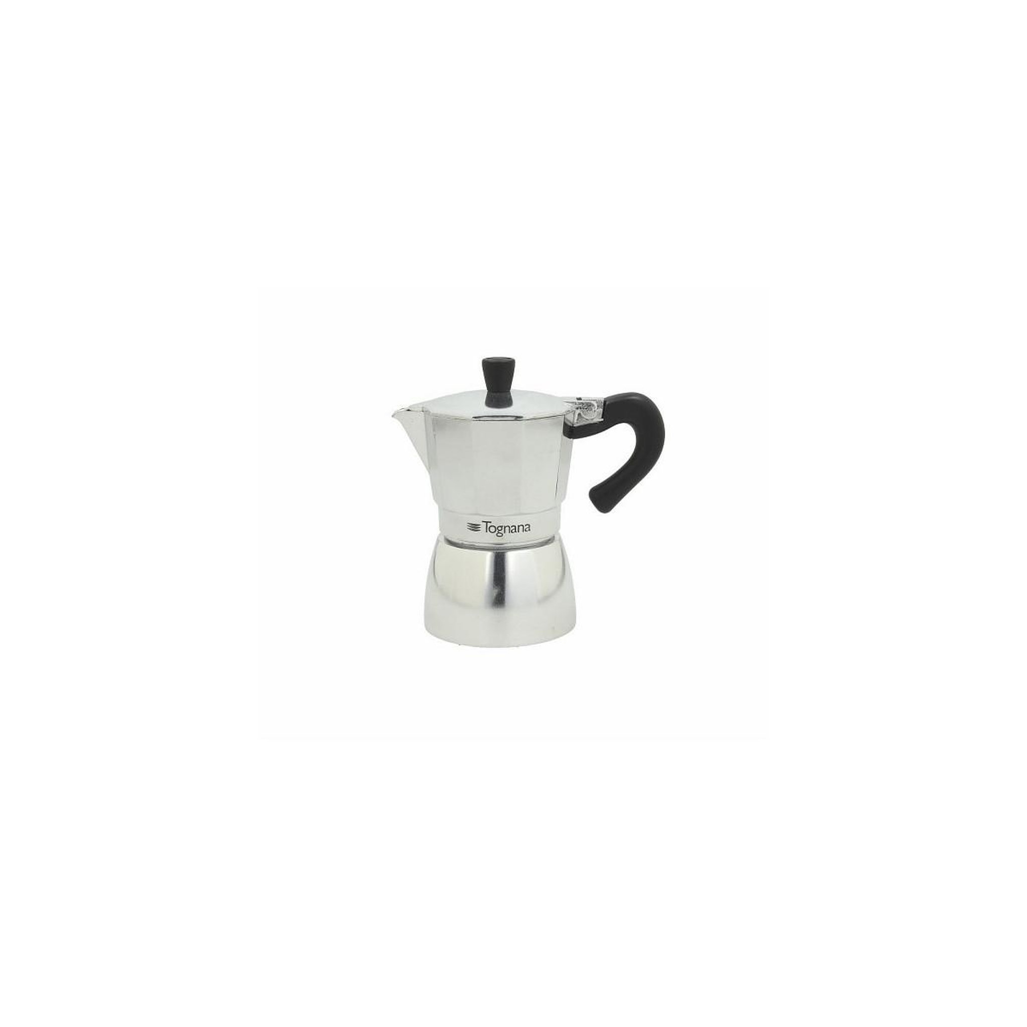 Voir la diapositive 2 : tognana Tognana Porcellane V4430111ALL machine à café manuelle Cafetière à moka Noir, Argent